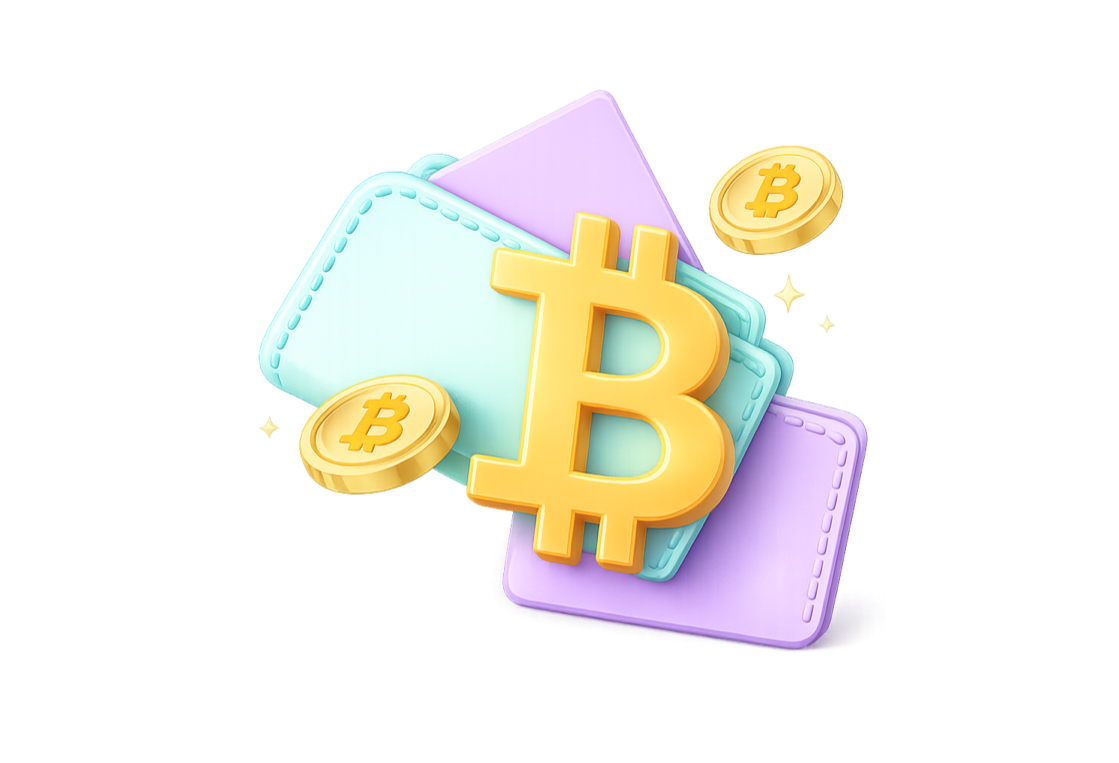 Bitcoin wallet and coins